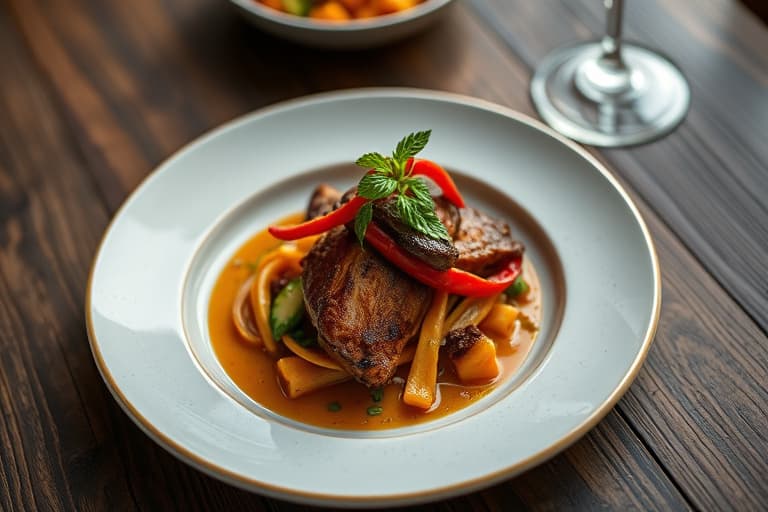 Raspet svinekjøtt og bønnepanuchos med sylteagurk av habanero og løk (Cochinita Pibil)