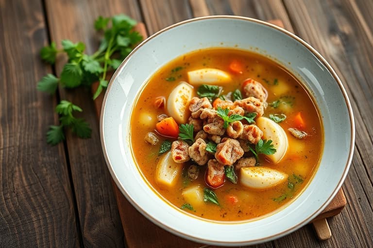 Sopp Florentine-suppe