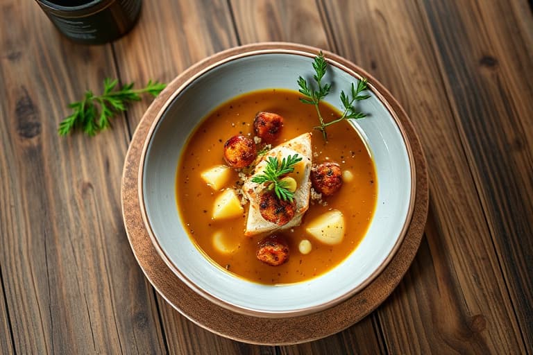 Karrésuppe med gulrøtter