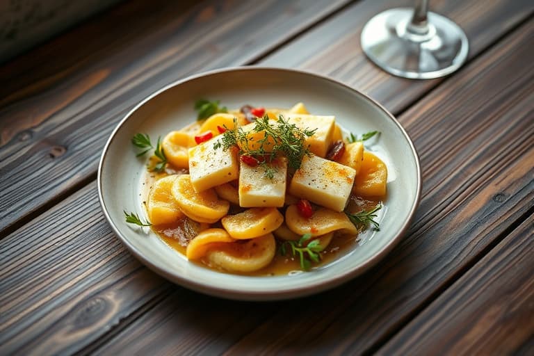 Pære- og Gruyère-håndpiker