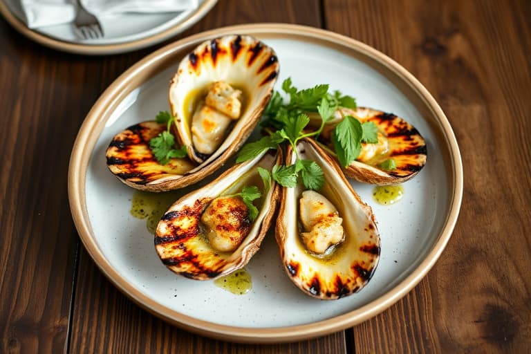 Grillede østers med jalapeño-urtemignonette