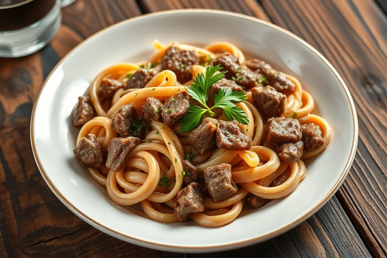 Beef Stroganoff