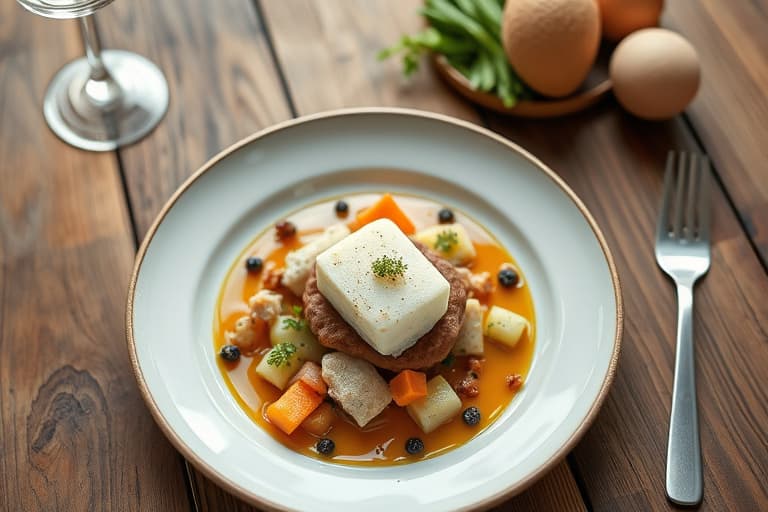 Kikerte- og hvitløkpuré