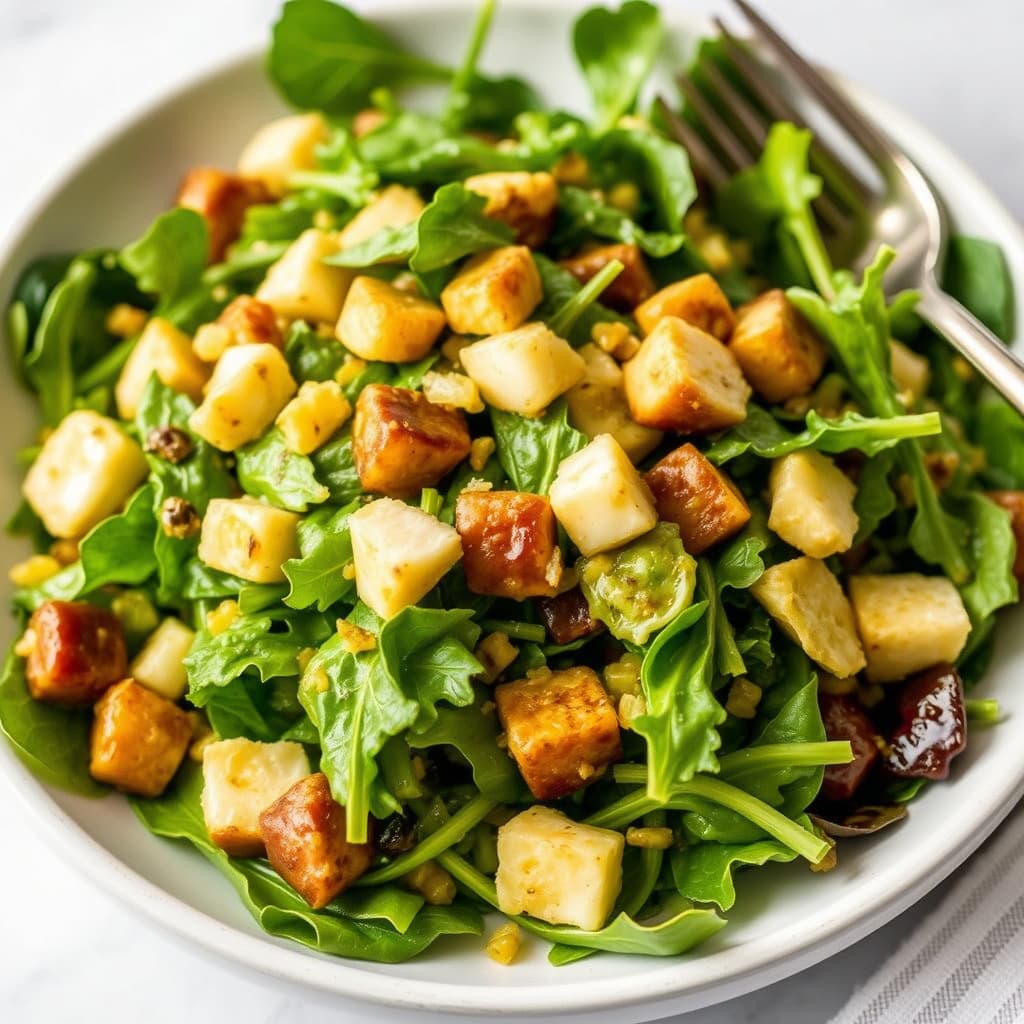 George's av Tybee, blandede grønnsaker, vendt i honningvinaigrette