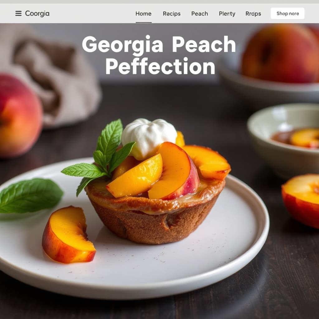 Georgia-peach-perfeksjon