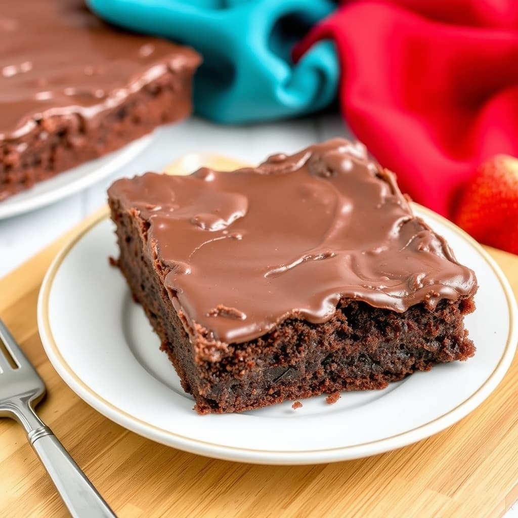 G.G.'s sjokoladekake på bakepapir