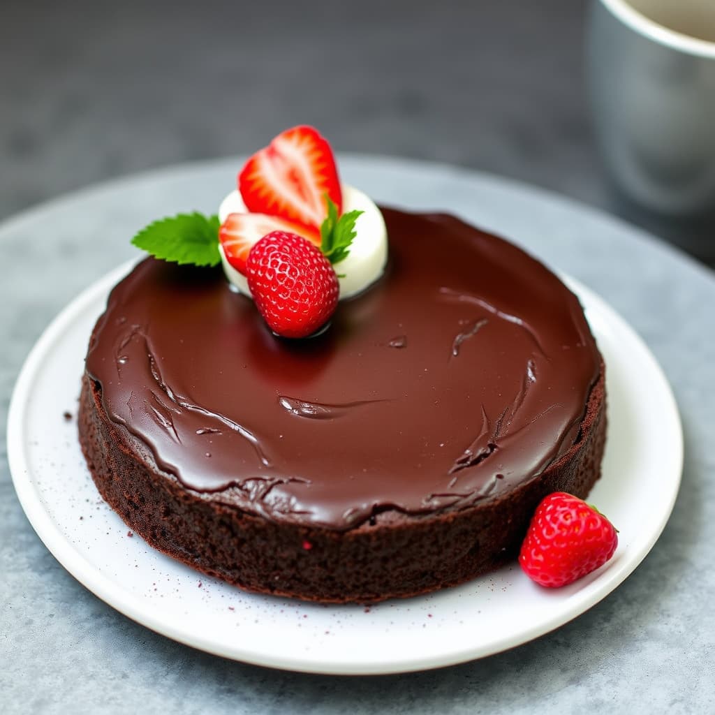 Ginas sjokoladekake uten mel