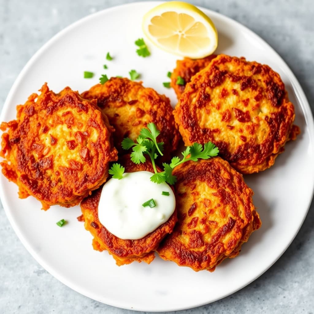 Gingerete gulrotlatkes