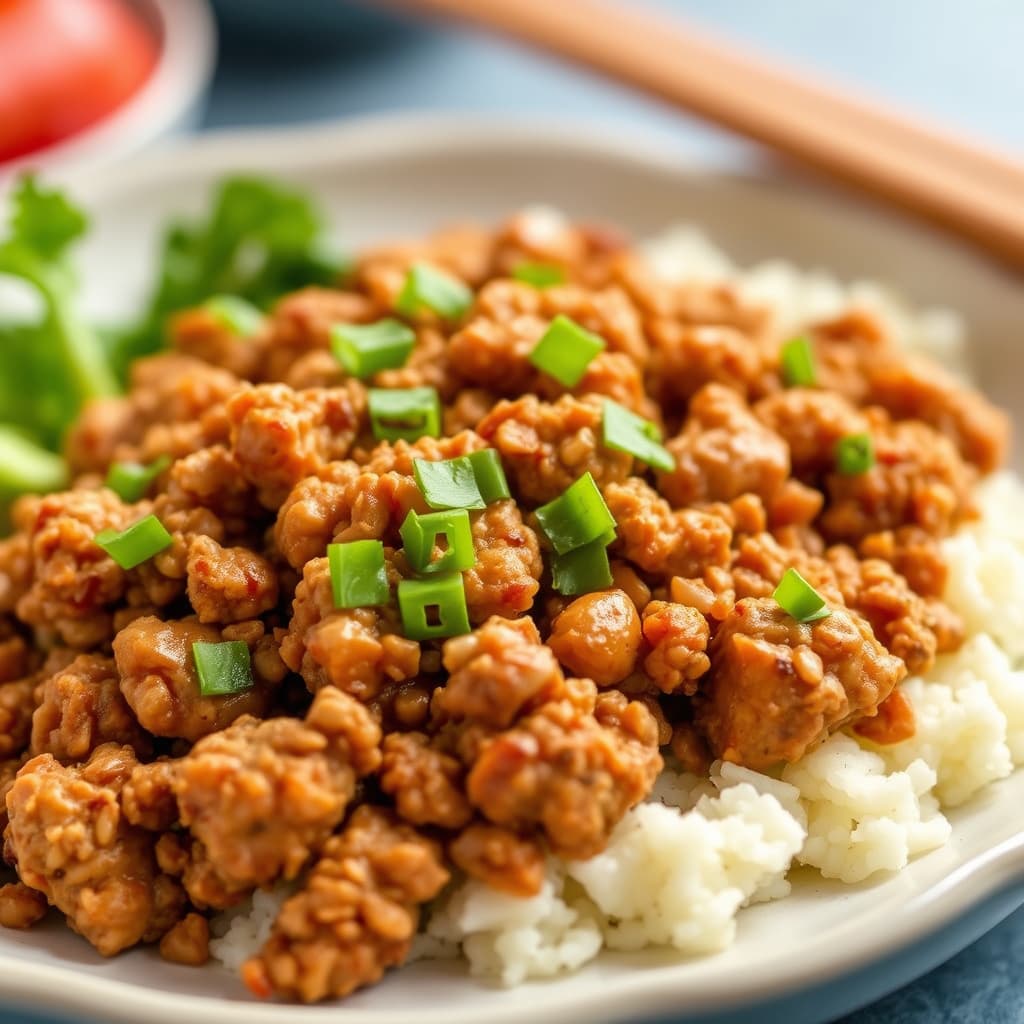 Gingery Ground Chicken