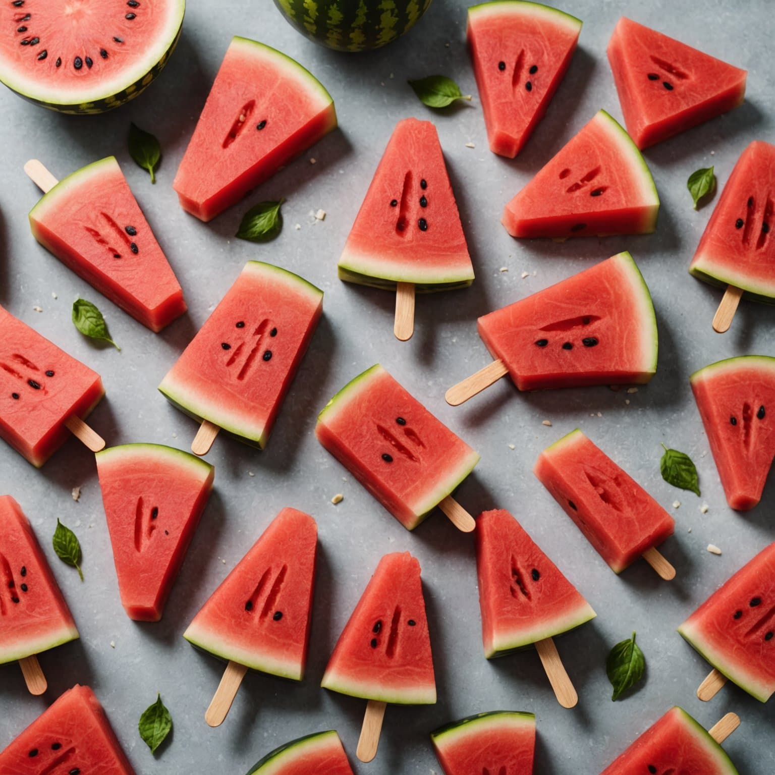 Gingery Watermelon Paletas