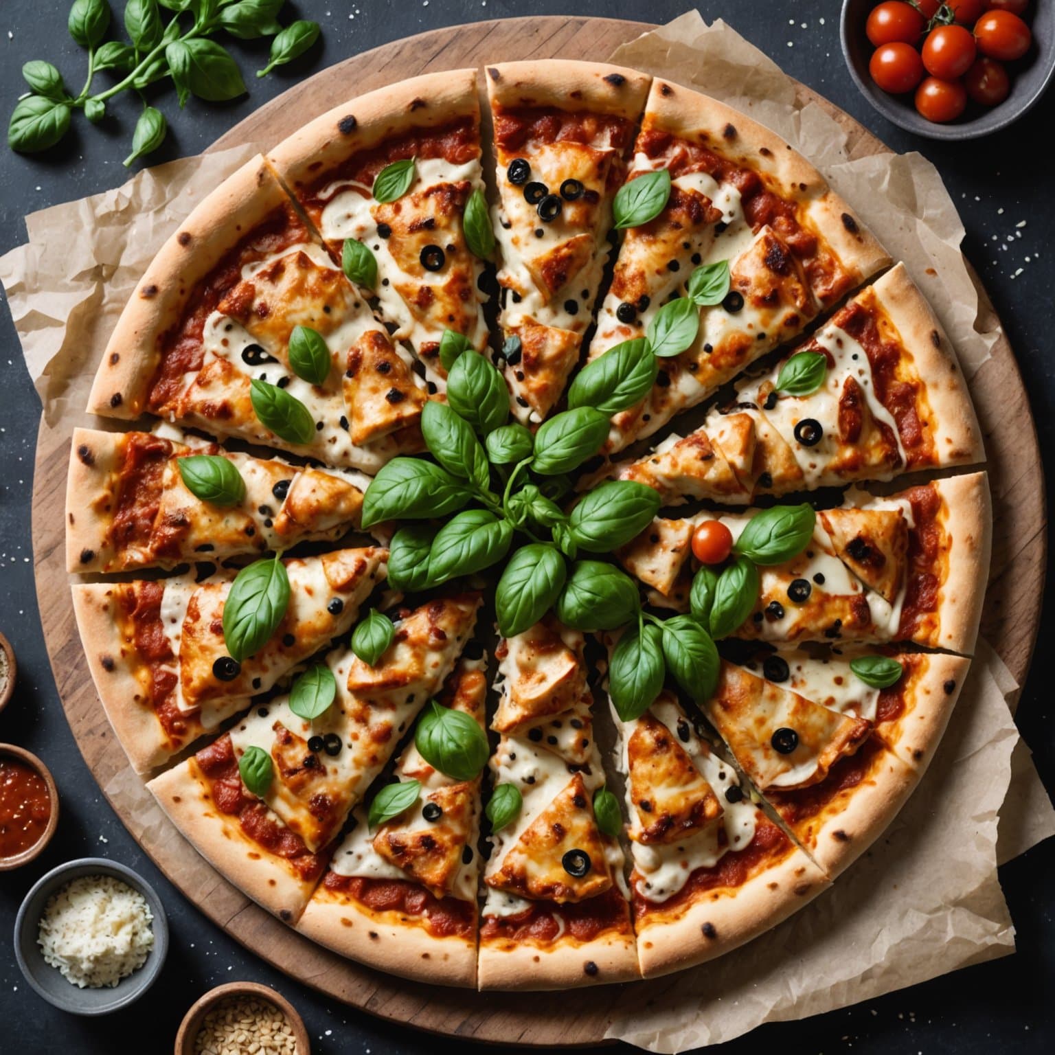 Glutenfri kyllingpizza