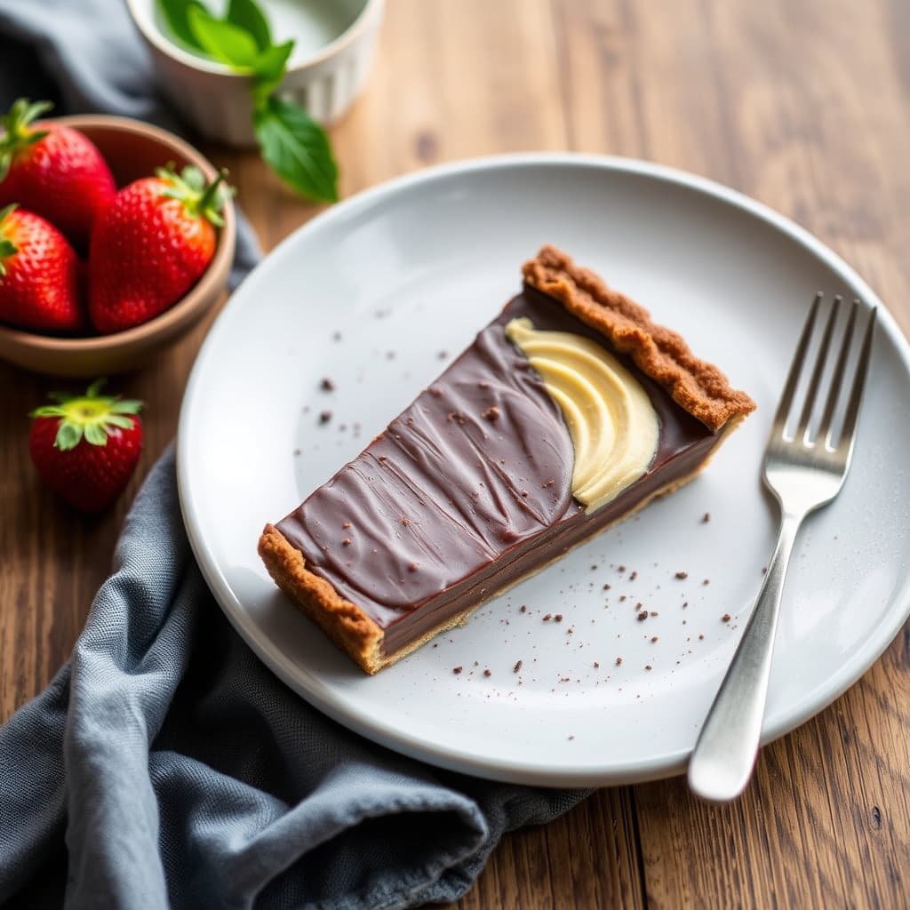 Glutenfri sjokoladefrangipanetær