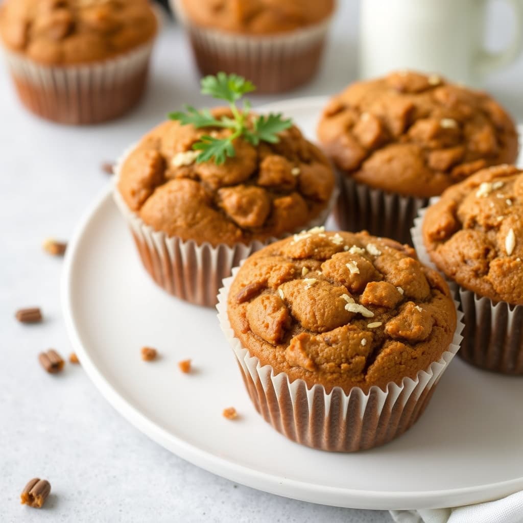Glutenfrie gulrot- og kokosmuffins