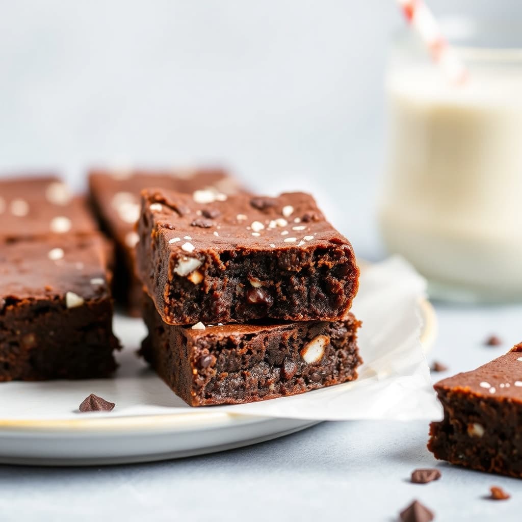 Glutenfrie kokosmelbrownies