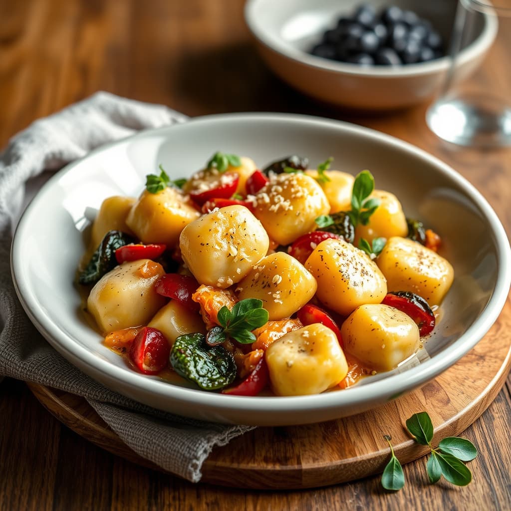 Gnocchi av plommesynsiner