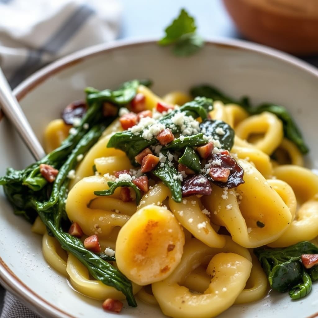 Gnocchi med sveitsisk mangold