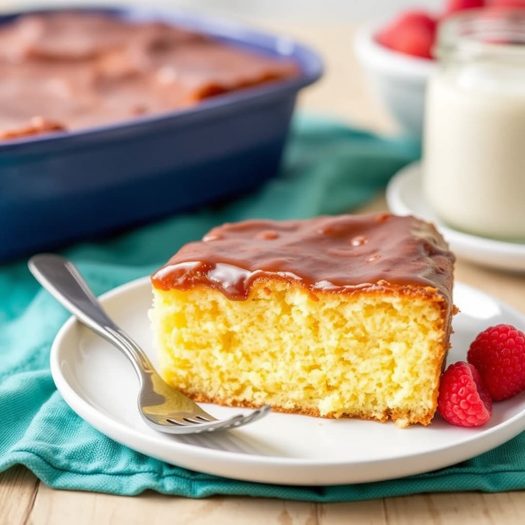 Gooey (med mindre) smørkake