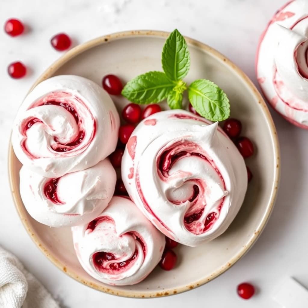 Granateple- og marengsvinger