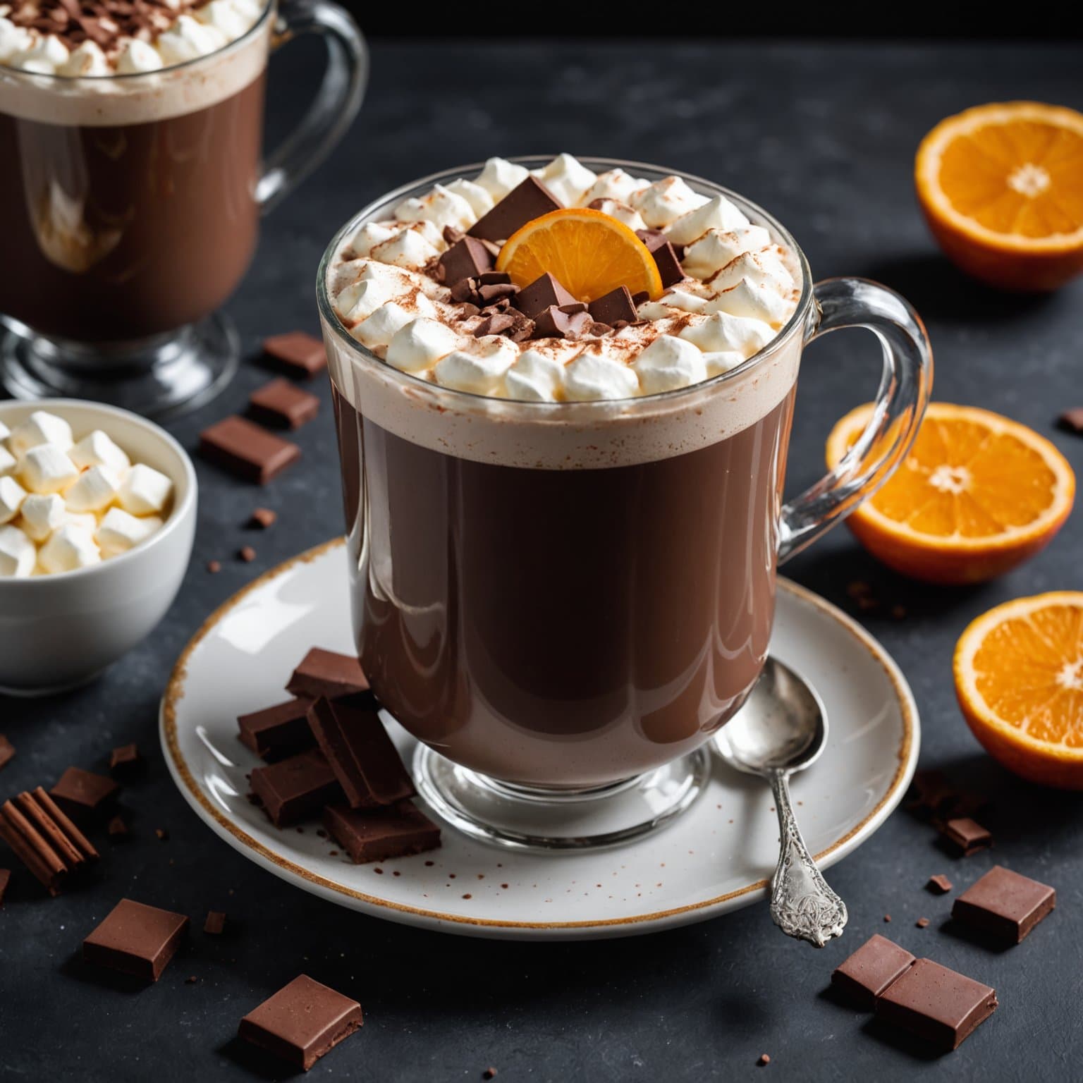 Grand Marnier varm sjokolade