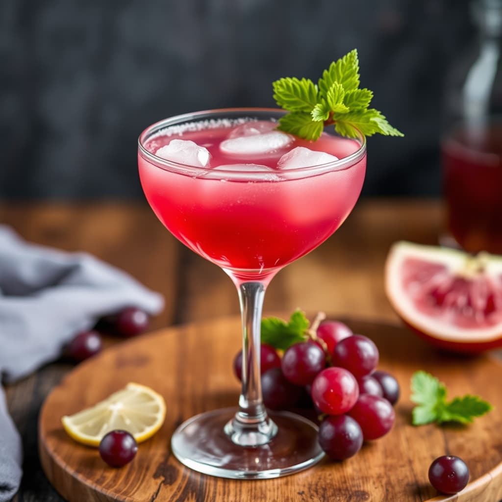 Grape Crush Martini