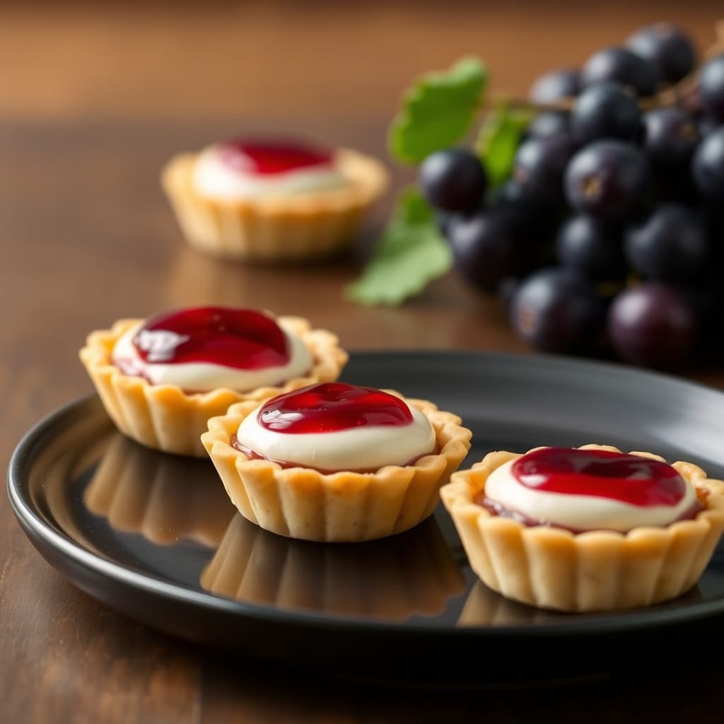 Grape Jelly Breakfast Tarts