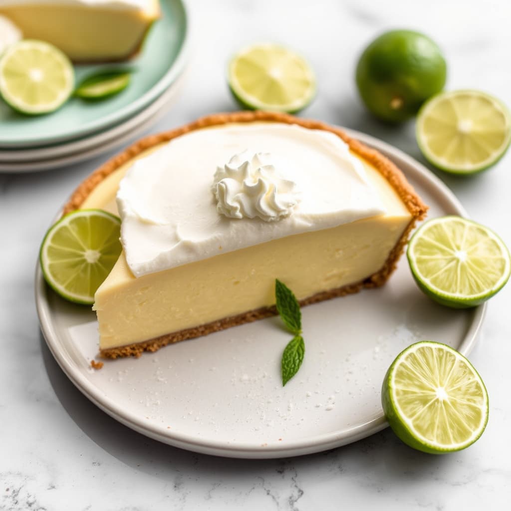 "Greek" Key Lime Pie