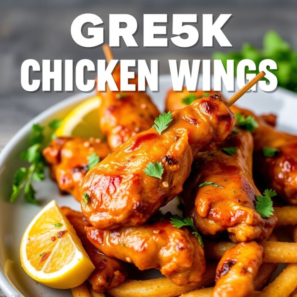 Gresk souvlaki kyllingvinger