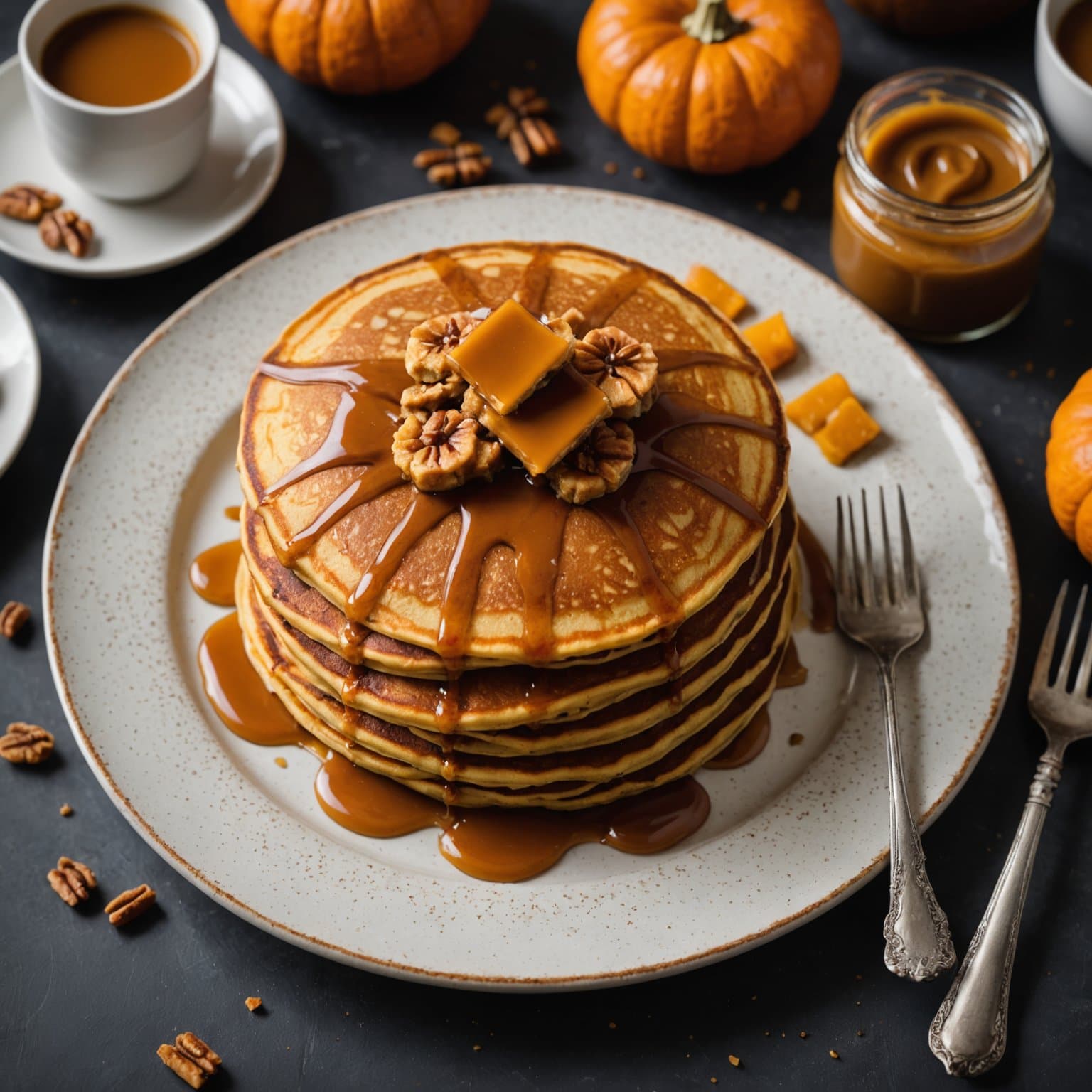 Gresskar-smørpannekaker