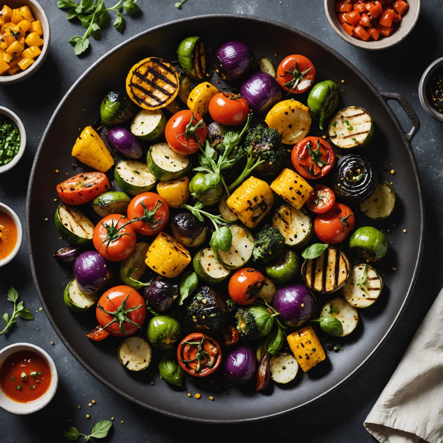 Grillede grønnsaker