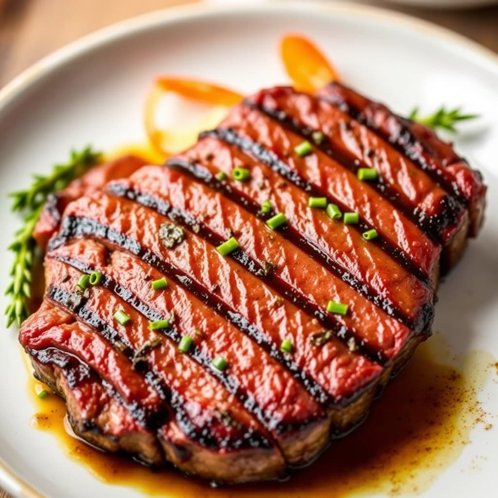 Grillet flankstek