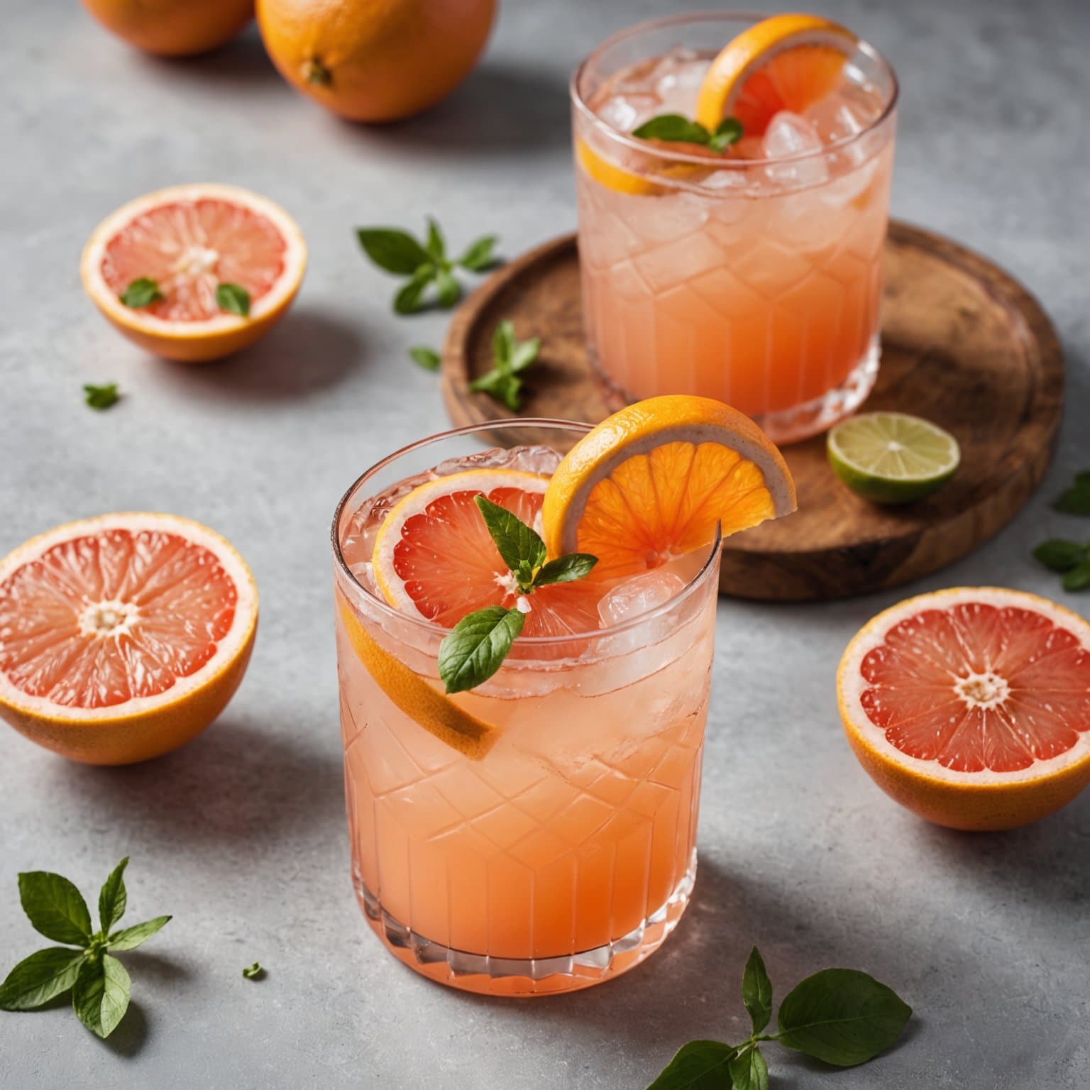 Grillet grapefrukt Paloma-cocktail