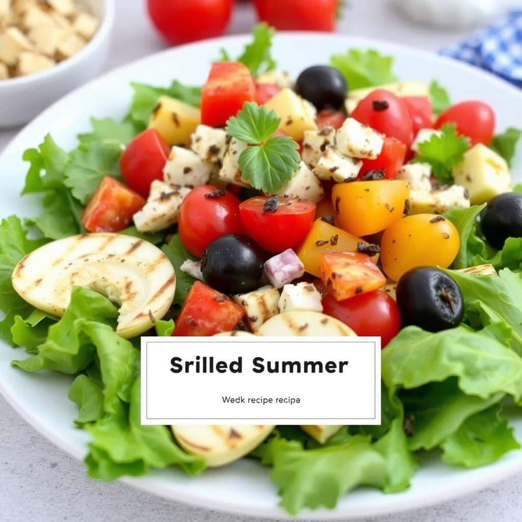 Grillet gresk sommer salat