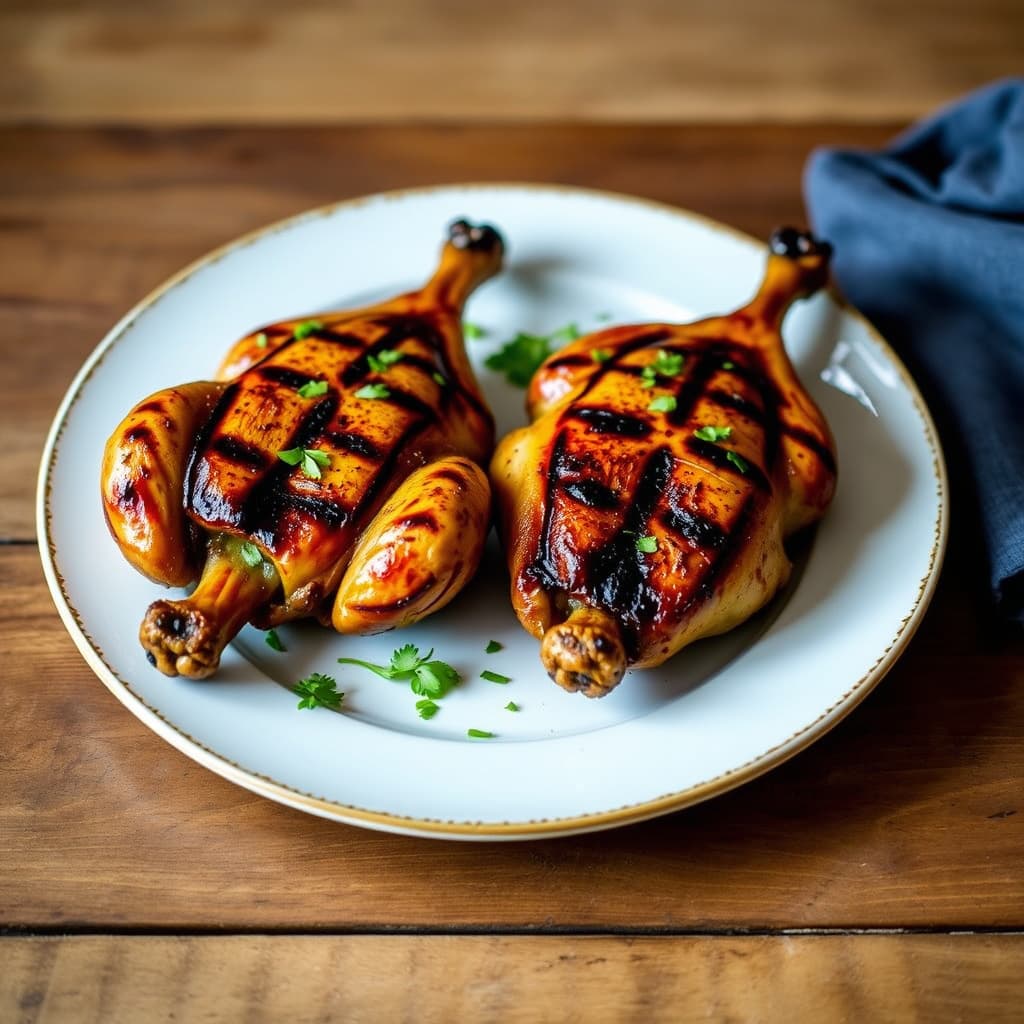 Grillet kylling fra Cornwall