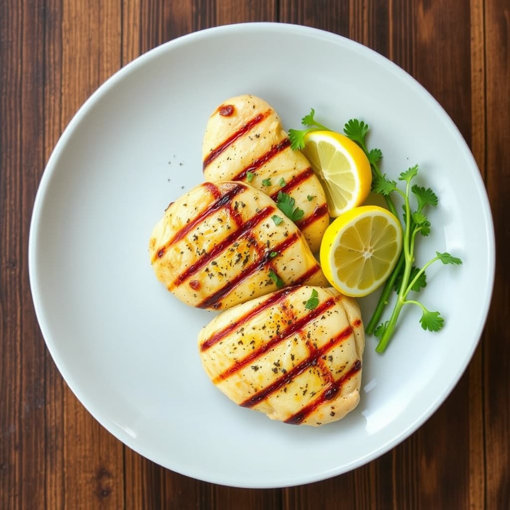 Grillet kylling med Dijon og Meyer-sitron