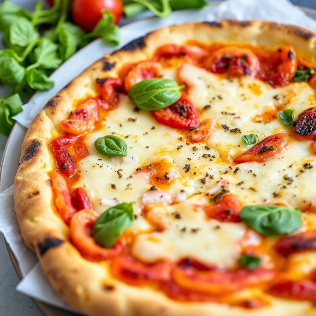 Grillet pizza rustica