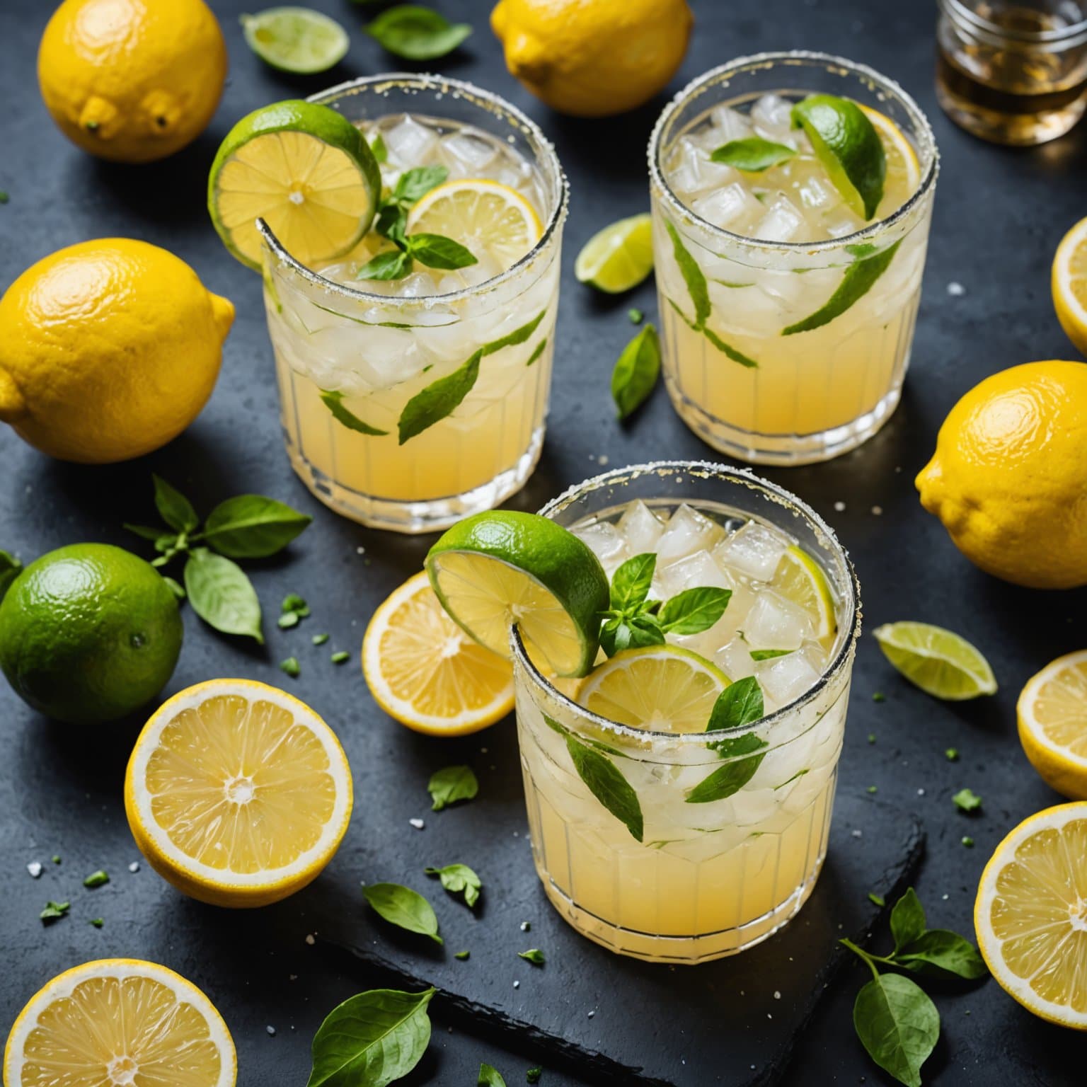 Grillet sitron- og limebrus