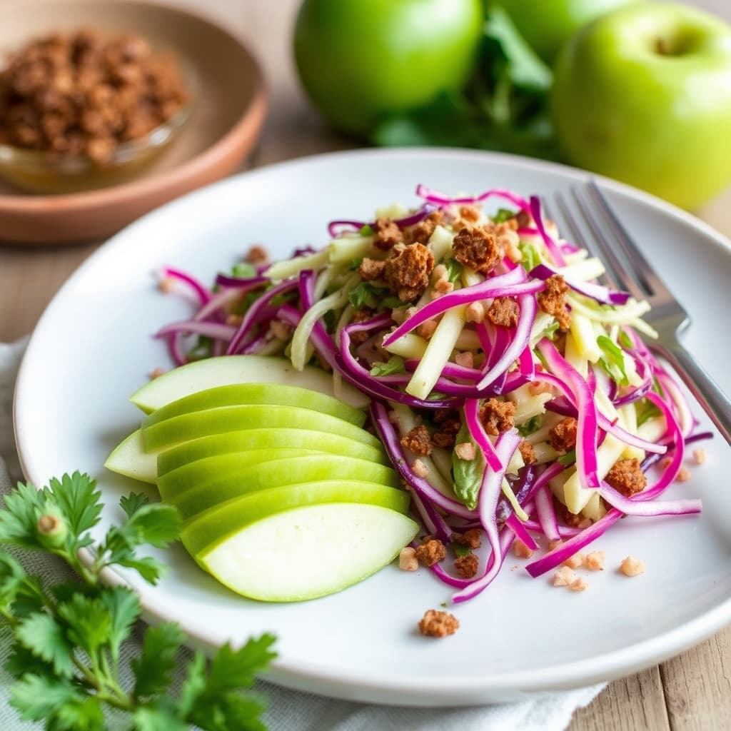 Grønn eple- og trøffelslaw