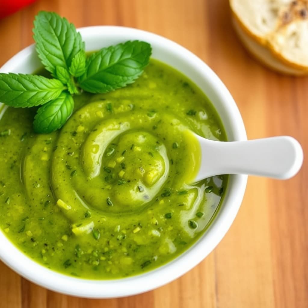 Grønn hot sauce (Salsa Verde)