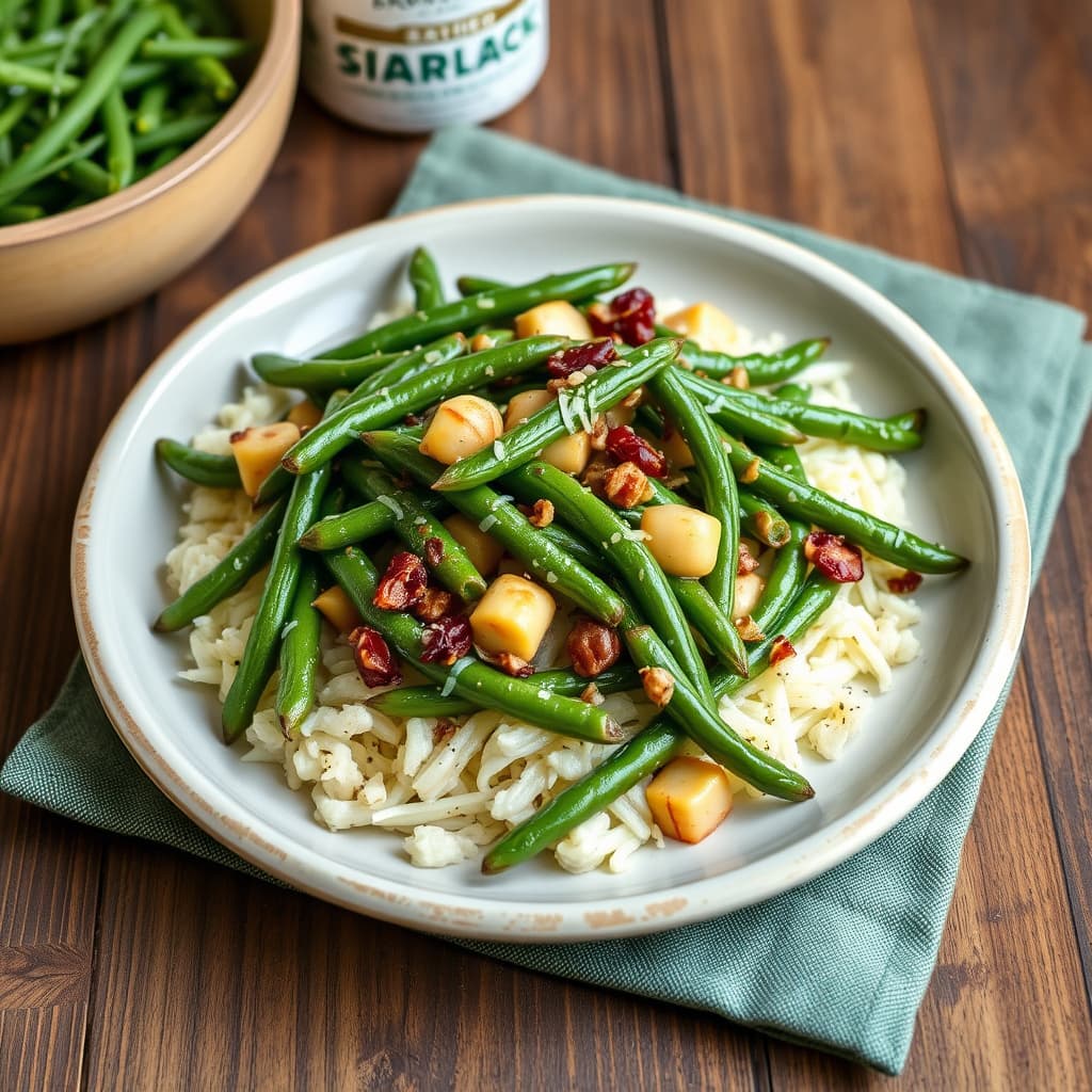 Grønne bønner Amandine