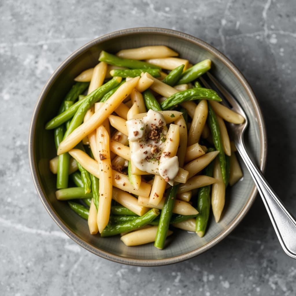 Grønne bønner i smør