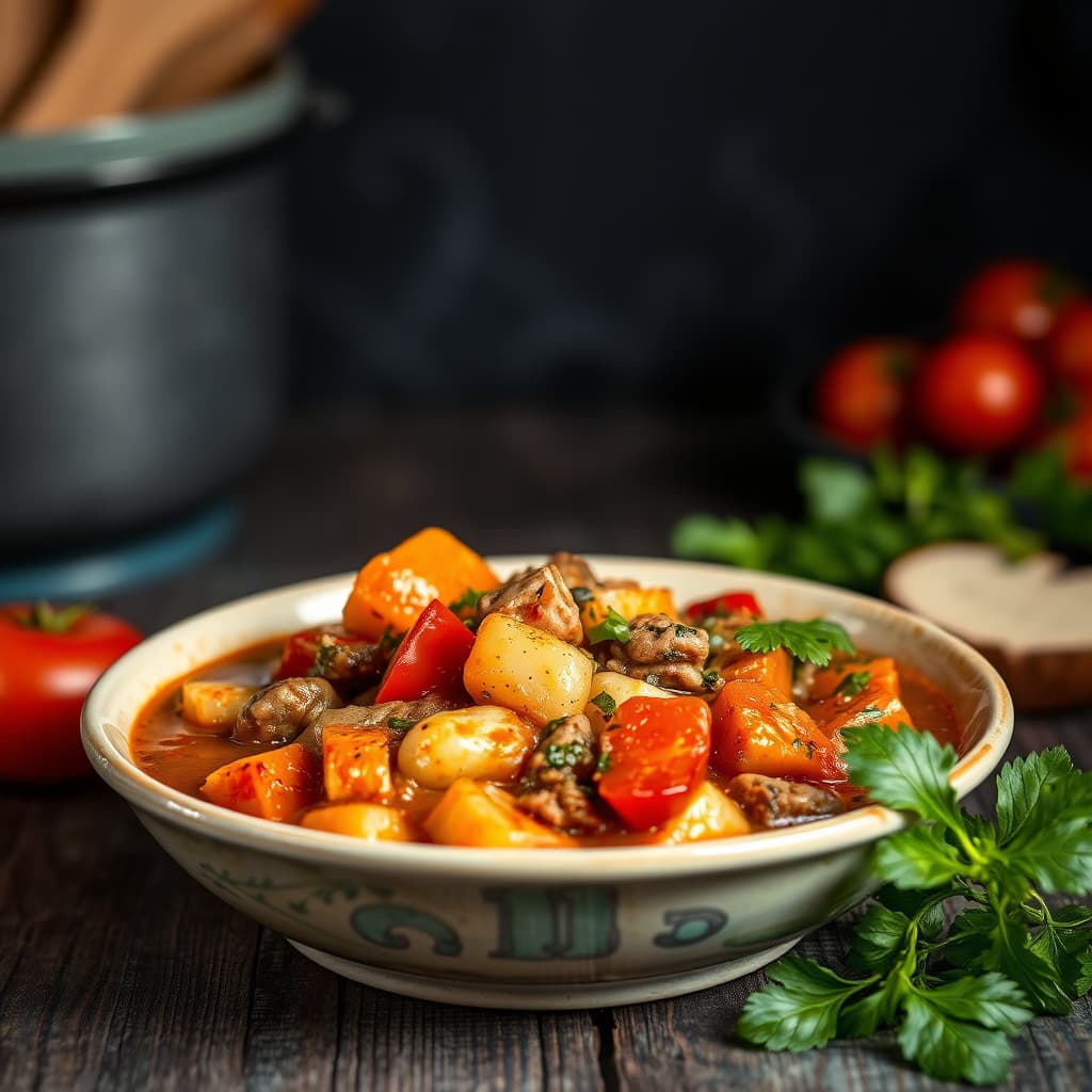 Grønnsaksgryte (Giambotta)