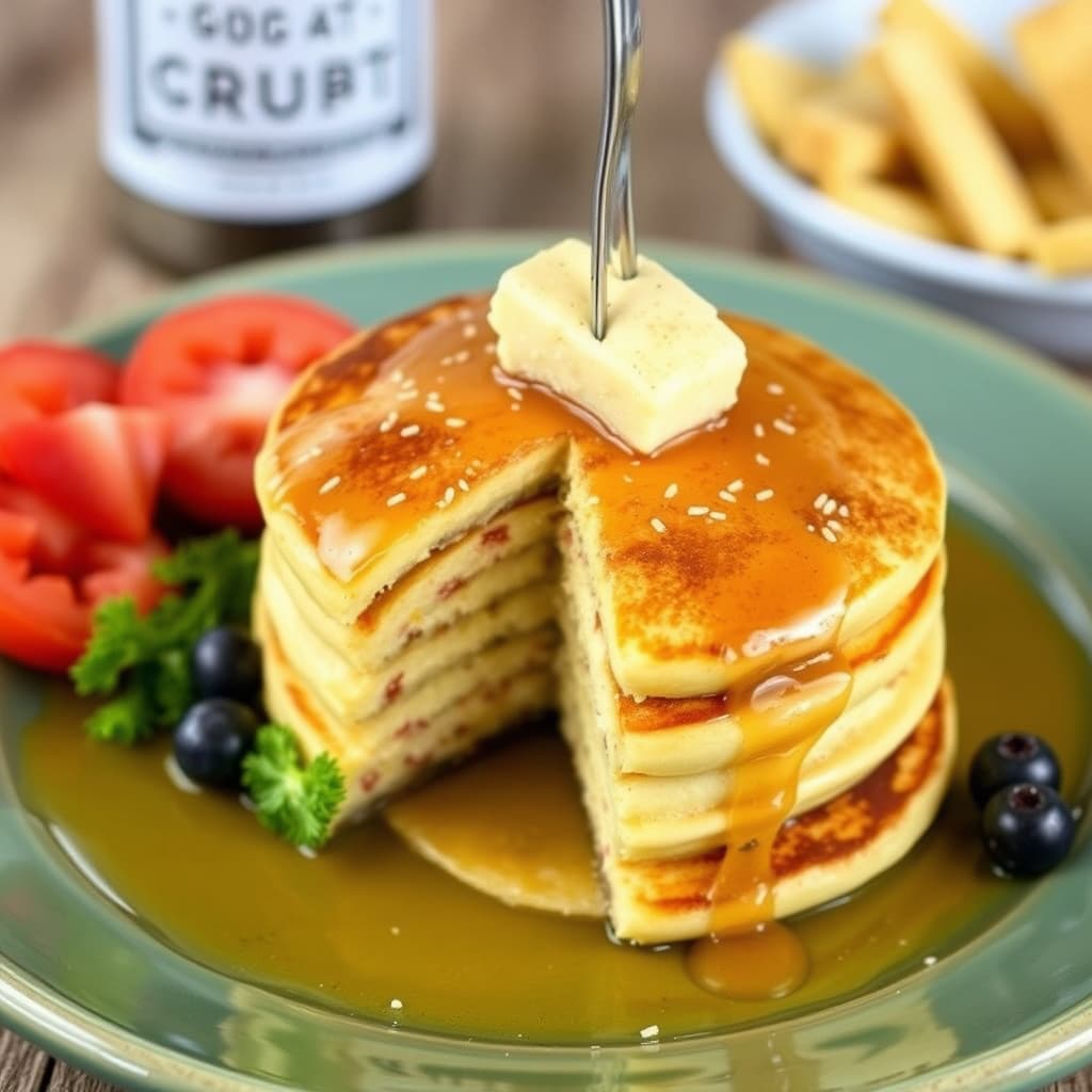 Grub's store snurrende pannekake