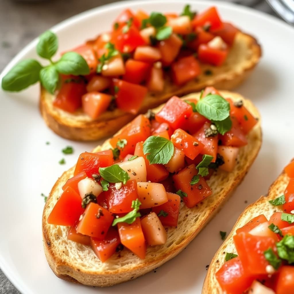 Grunnleggende bruschetta