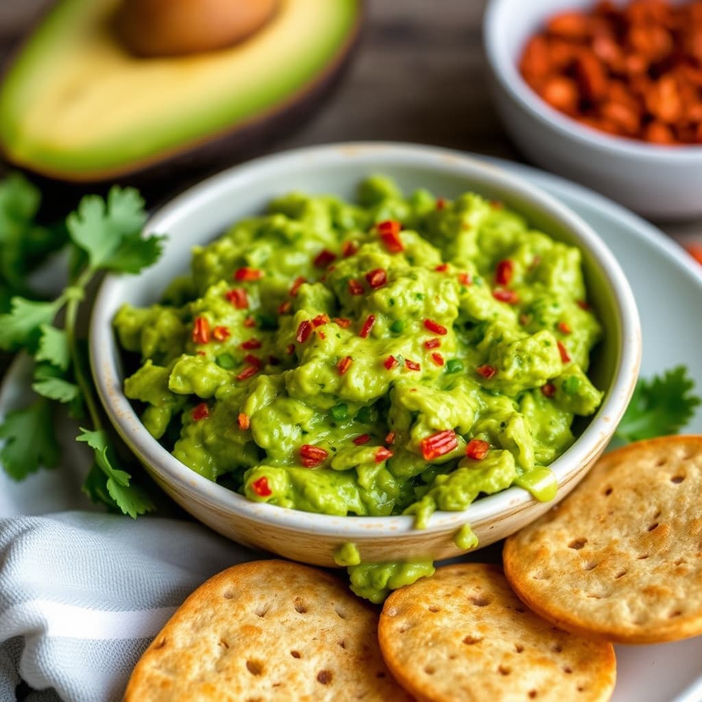 Guacamole med Aleppo-pepper