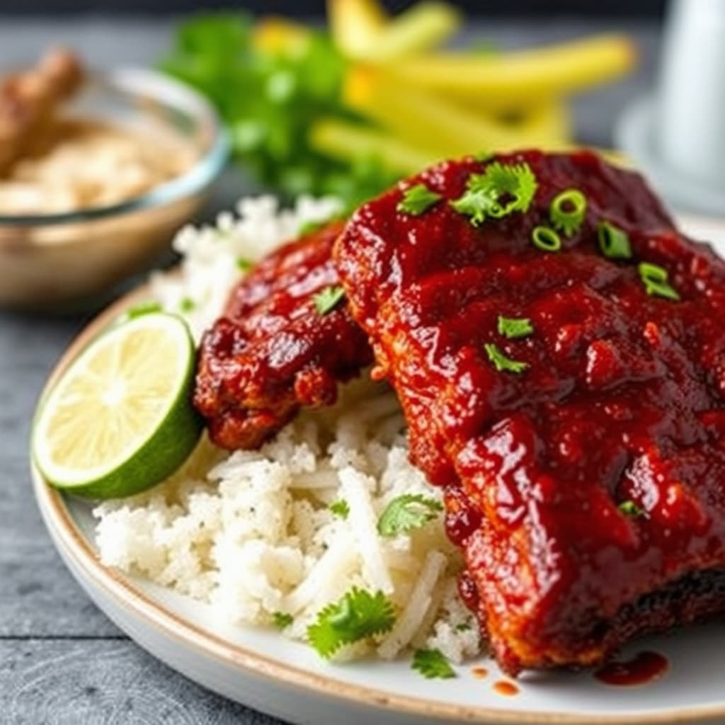 Guava BBQ-ribs