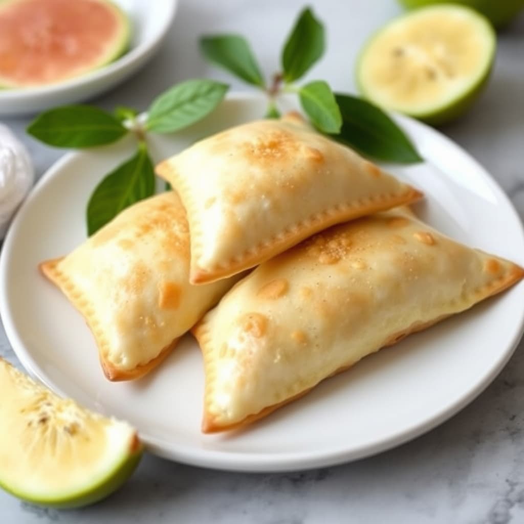 Guava-ostekakeruller (Guava Pastelillos)