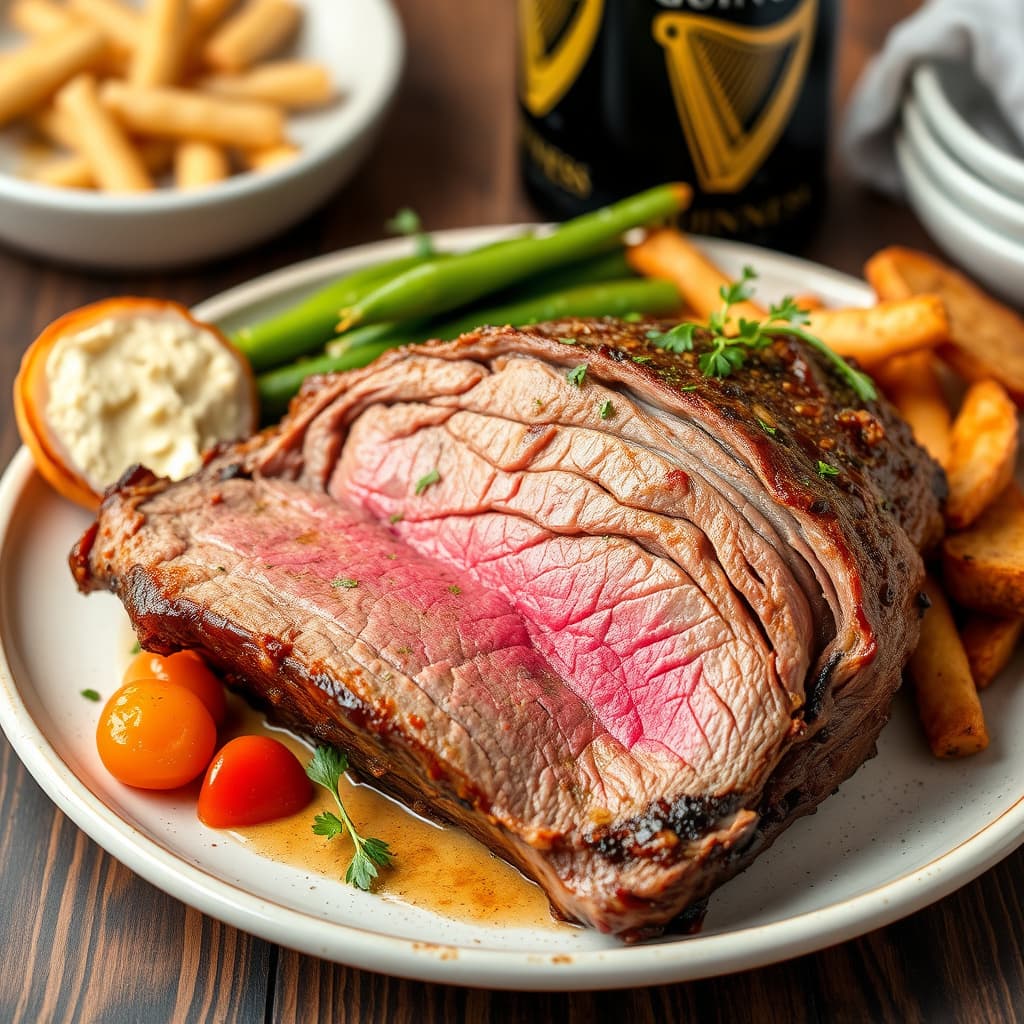 Guinness-øl med primærribbe