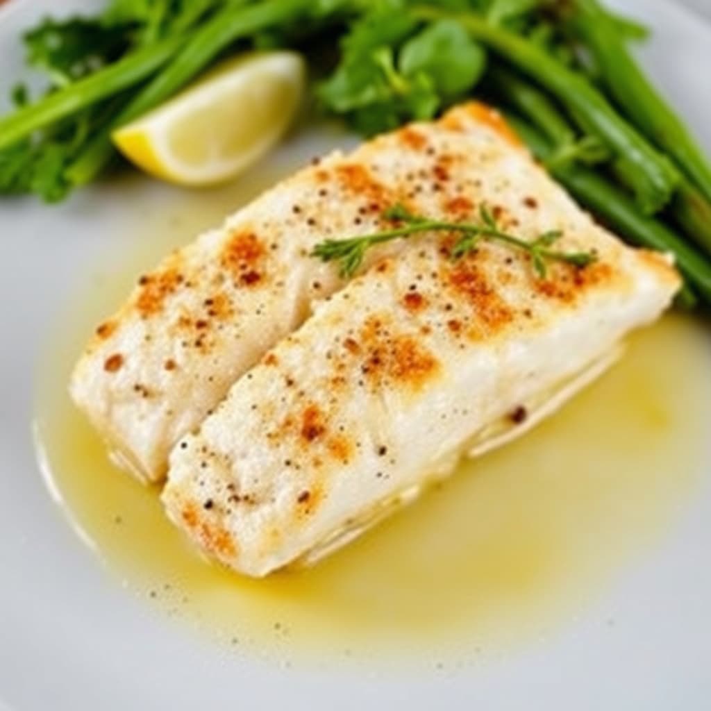 Gul hale snapper bakt i en saltkrans