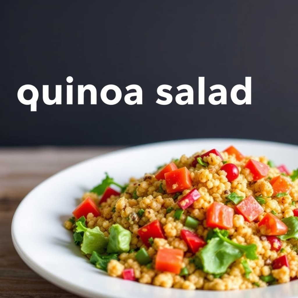 Gullsolskinn Quinoasalat