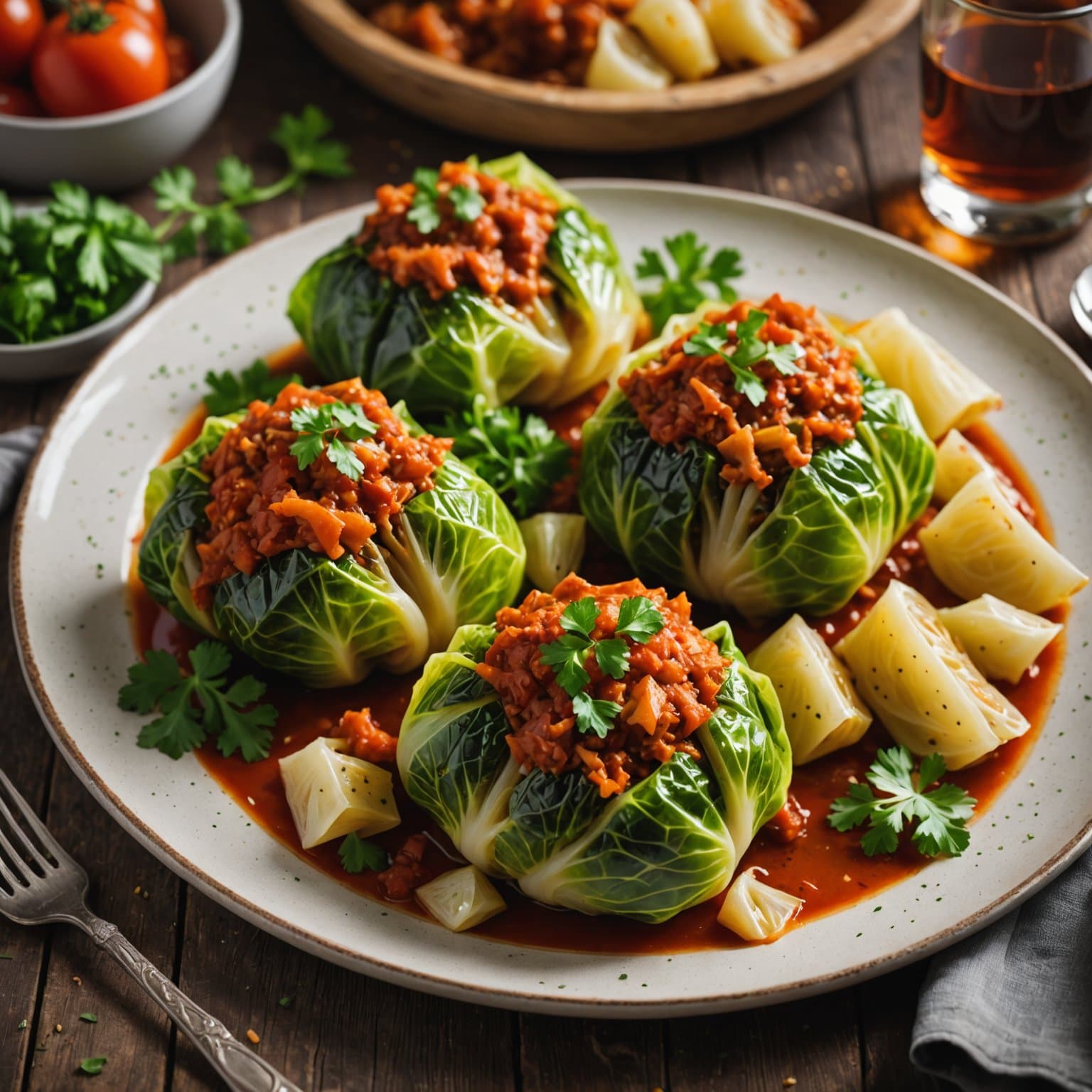 Halupki (Fylte kålblad)